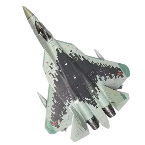 5 Avión de combate SU-57S a escala armable
