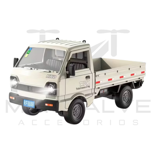 Camión a control remoto con vapor recargable