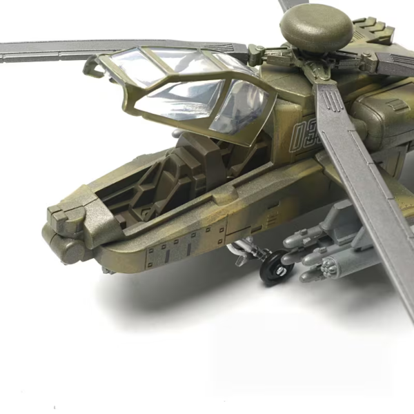 1 Helicóptero para ensamblar Apache AH64