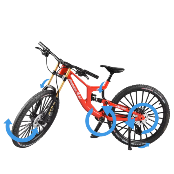 1 Bicicleta de montaña de aleación a escala 1:6