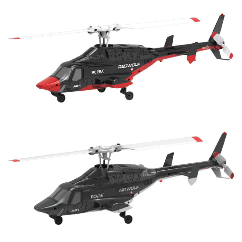 Helicóptero Lobo Del Aire Airwolf A61 Escala 1:52