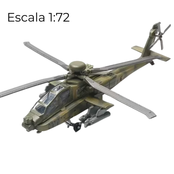 5 Helicóptero para ensamblar Apache AH64