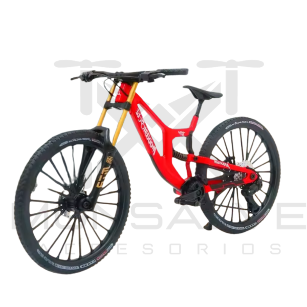 Bicicleta de montaña de aleación a escala 1:6