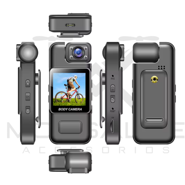 Bodycam cámara grabadora portátil