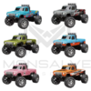 Mini camioneta todoterreno Monster truck RC 1/64