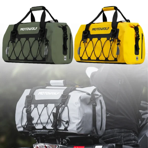 Dry bag impermeable para motocicleta,  bolsa de 40/66/90L (envío gratis) entrega de 8 a 21 días