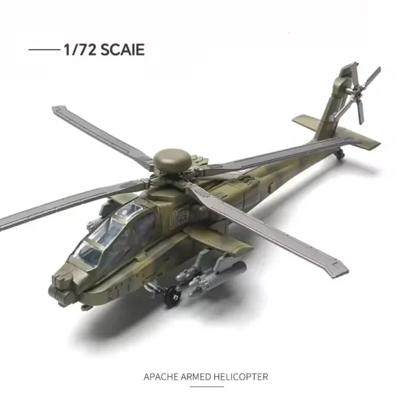 Helicóptero para ensamblar Apache AH64