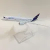 Avión a escala1:400 B787 LATAM Airlines W base aleación de Metal