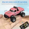 Mini camioneta todoterreno Monster truck RC 1/64, Control remoto