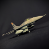 Avión F-16C Metálico fundido a presión a escala 1/100