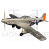 Avión P51-D Mustang escala 1/72 Armable