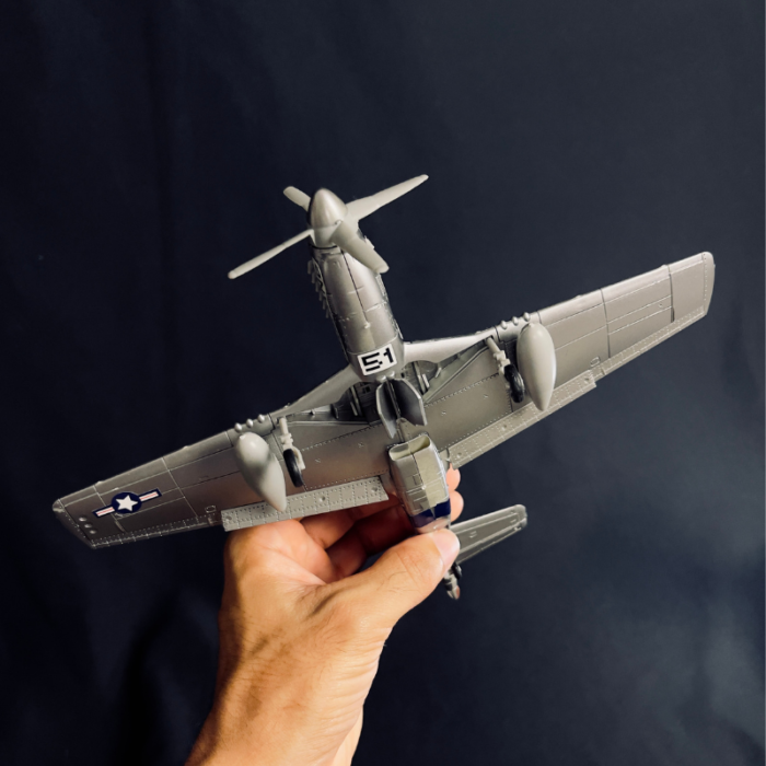 Giroscopio de 6 ejes (51) Avión P51-D Mustang escala 1/72 Armable