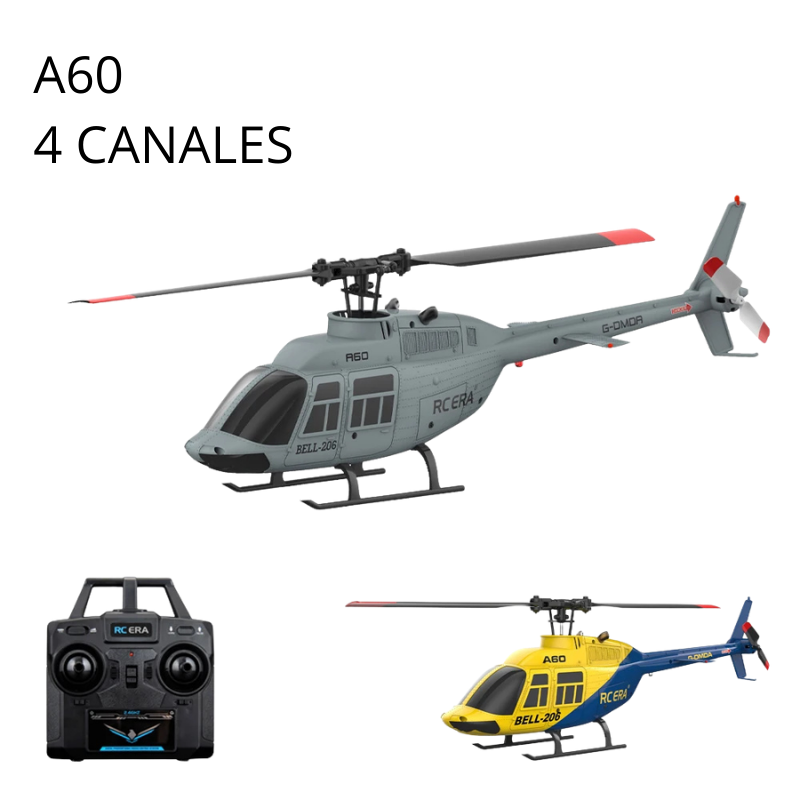 Helicóptero Bell 206 4 canales