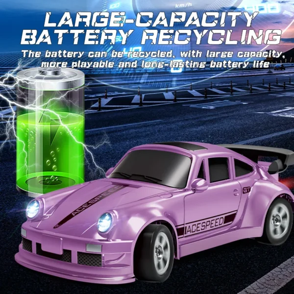 Mini carro de carreras RC