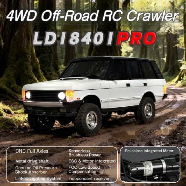 Range Rover Classic 1/18 Rc Car 4WD