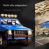 Mn78 1/12 Rc coche todoterreno 4x4 a escala completa Cherokee coche de Control remoto tracción en las cuatro ruedas coche de escalada Rc vehículo de juguete