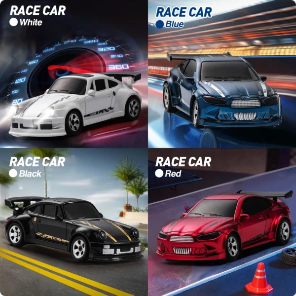 Mini carro de carreras RC