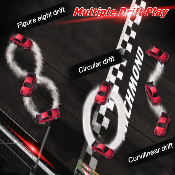 Mini carro de carreras RC