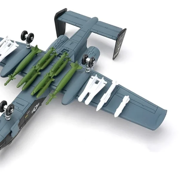 Bloques de construcción de la serie militar A-10 Thunderbolt II, soporte de avión de ataque, modelo F14 Tomcat, juguetes de combate, regalo de cumpleaños para niños