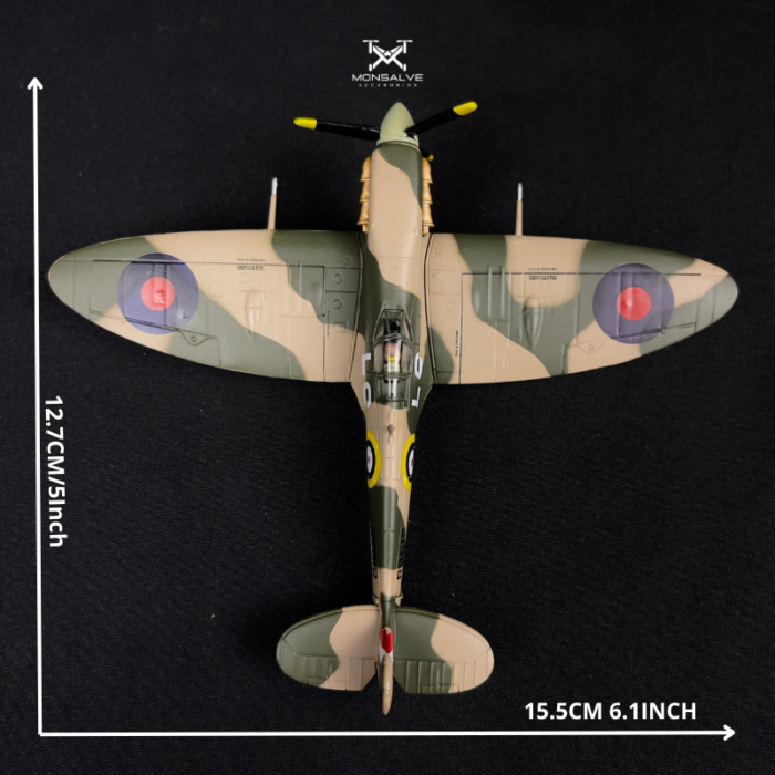 Supermarine Spitfire Métalico escala 1:72
