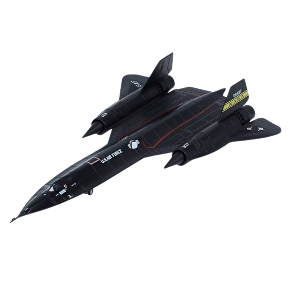 20 CM7.87 INCH (7) Avión SR71 Blackbird a escala 1/144