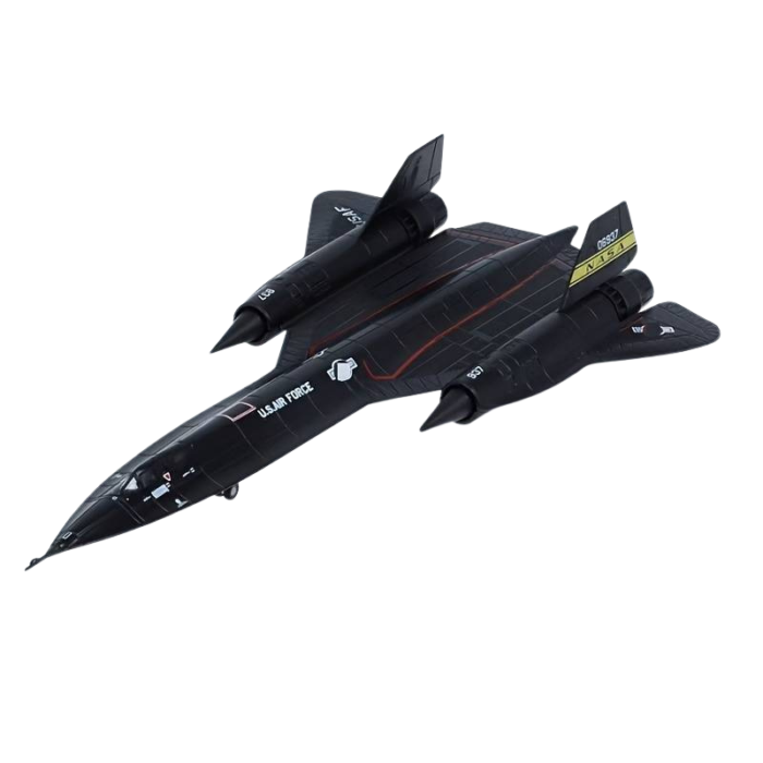 Avión SR71 Blackbird a escala 1/144