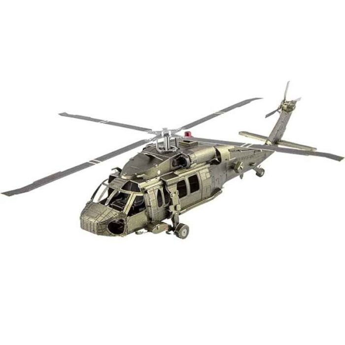 Modelo de helicóptero militar detallado