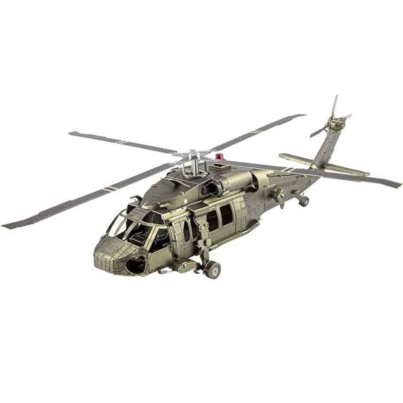 Modelo de helicóptero militar detallado