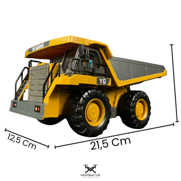 6 Volqueta RC escala 1:20 9 Canales