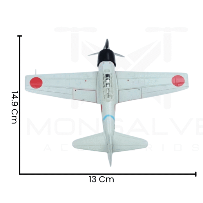 6 Mitsubishi A6M Zero a Escala 1:72
