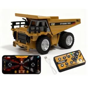 Mini Volqueta RC 1:64 con Luces y sonido