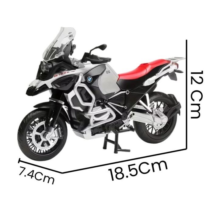Moto a Escala BMW R1250GS – Modelo de Colección 1:12