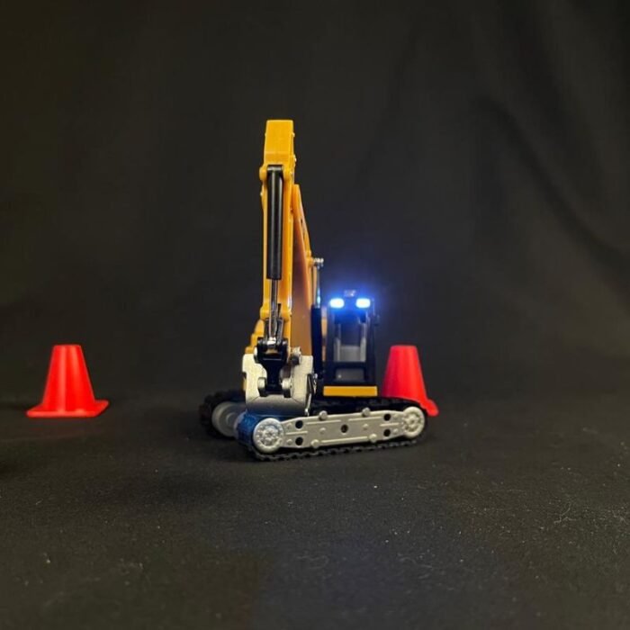 excavadora mini escala 1:64