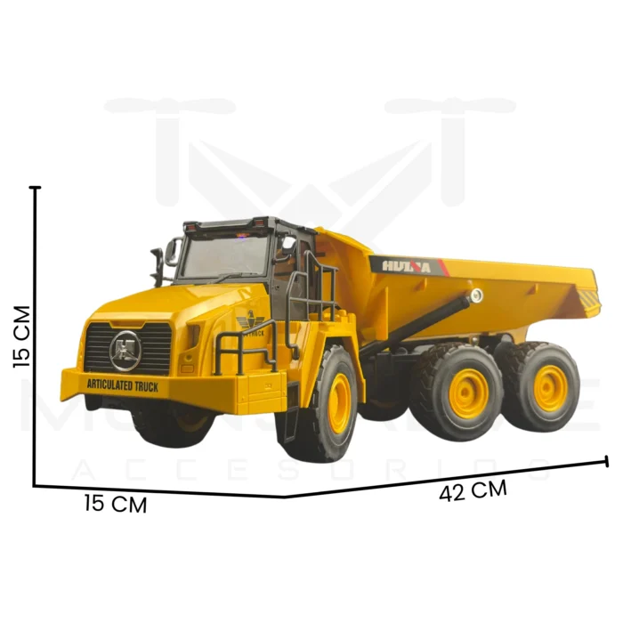 volqueta articulada Volqueta Articulada RC Huina 1:16